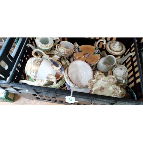 22 - Box of mainly Noritake items