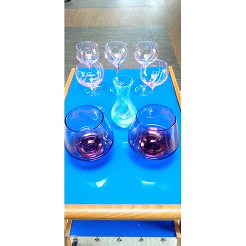 37 - Caithness glassware inc. glasses