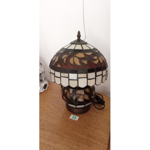 68 - Tiffany style lamp