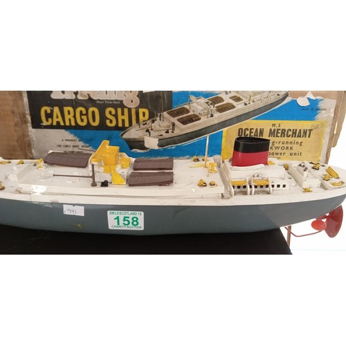 158 - Vintage Triang cargo ship a/f