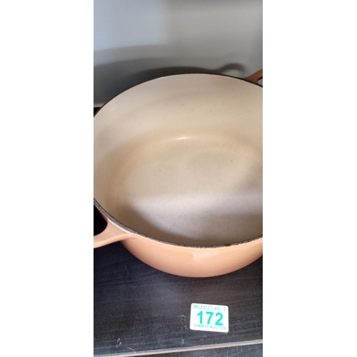 172 - Le Creuset lidded pan