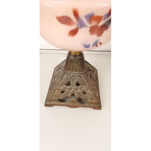 178 - Victorian era banquet oil lamp