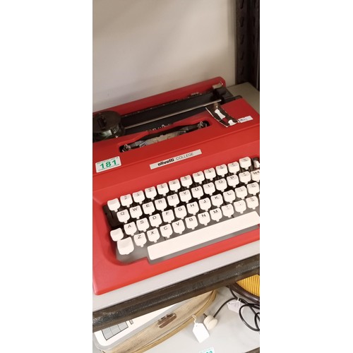 181 - Olivetti college typewriter