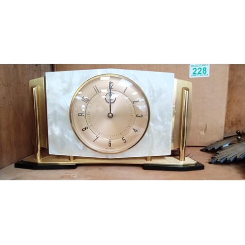 228 - 2 Metamec clocks