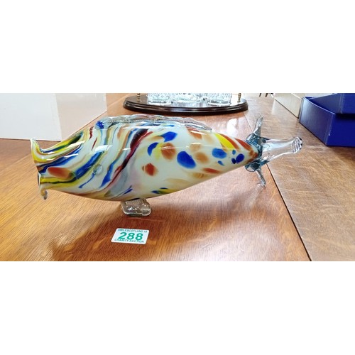 288 - Blown glass Koi Carp Merano style