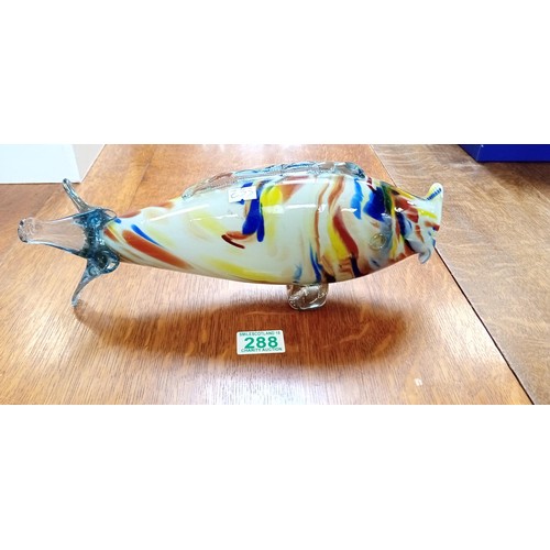 288 - Blown glass Koi Carp Merano style