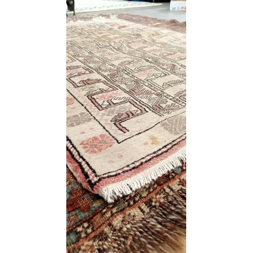 273A - Vintage handmade Turkish Kilim floor rug 170 x 155cm approx. Vintage Turkish rug 145 x 95cm approx.