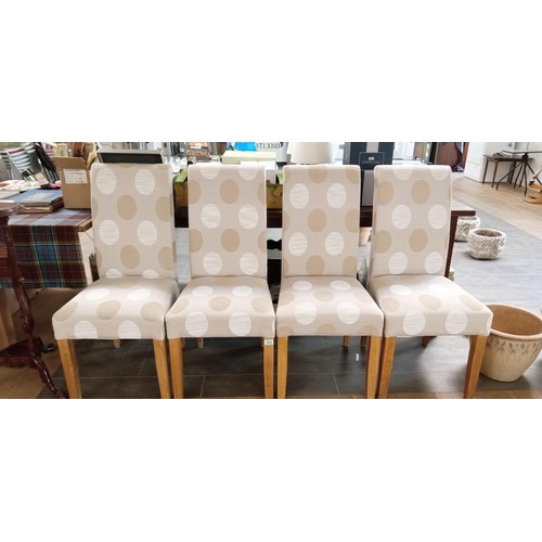 305 - 4 Royal oak living / dining chairs