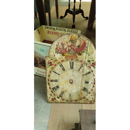 359 - Vintage hanging wall clock