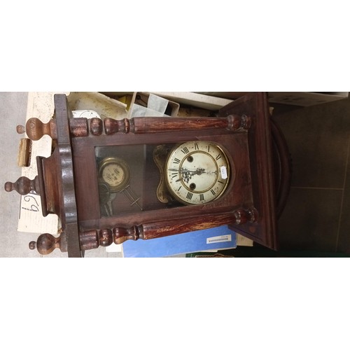 360 - Large selection of clock spares & 1 clock