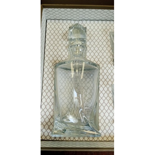 361 - Tipperary crystal decanter and glasses boxed set