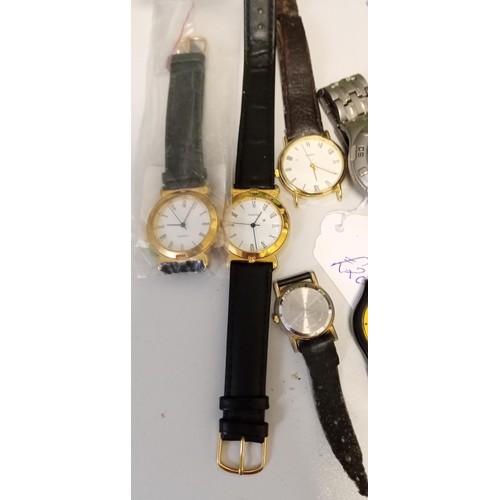 8 - Selection of vintage watches and hatpins