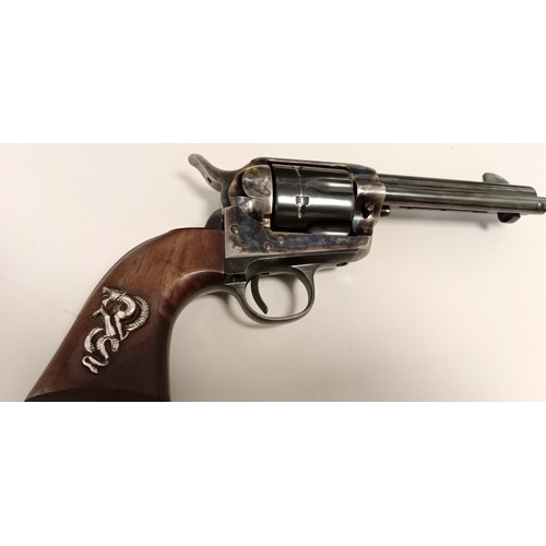 16 - Blank fire Colt 45 380 caliber revolver