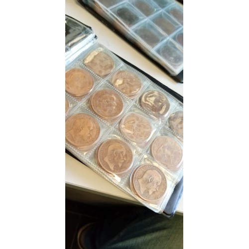 38 - Selection of vintage pennies, Victorian pennies, Half Pennies,