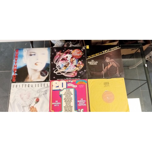 64 - Large selection of LP records