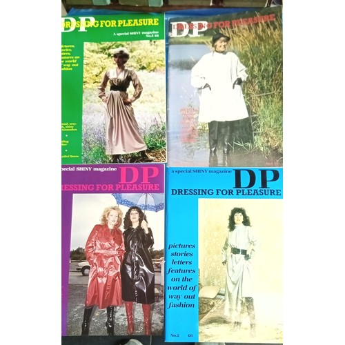 65 - Vintage Erotica fettish DP Dressing for Pleasure magazines No's 2,3,4 & 5