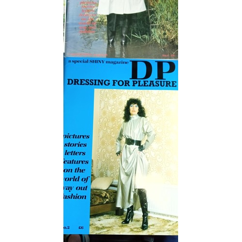 65 - Vintage Erotica fettish DP Dressing for Pleasure magazines No's 2,3,4 & 5