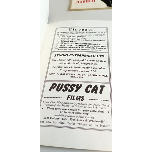 68 - 3 Vintage erotica fettish Pussy Cat magazines no's 2, 4 & collectors edition