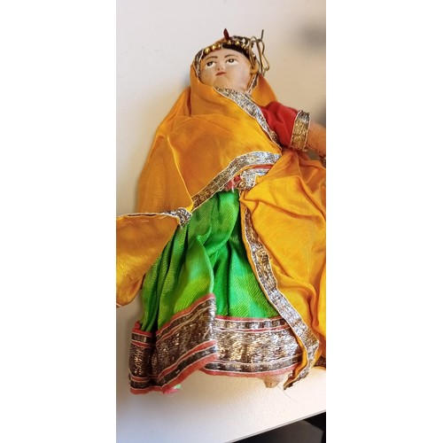 93 - Vintage Indian dolls