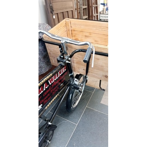 1 - Butcher/ Baker advertising bicycle with front crate