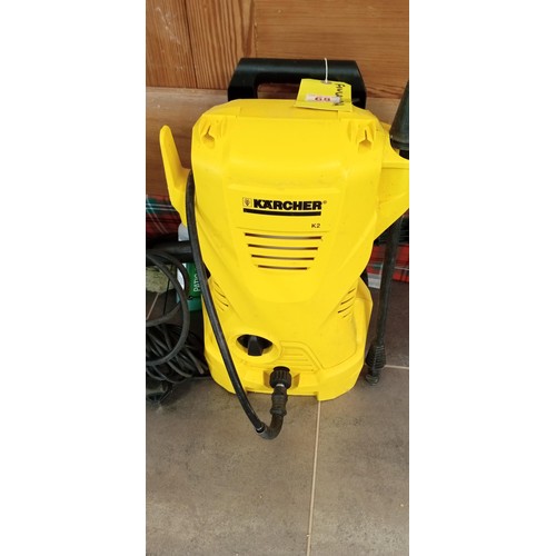 68 - Karcher washer and attachments