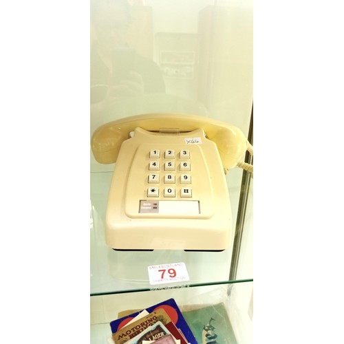 79 - Vintage cream telephone