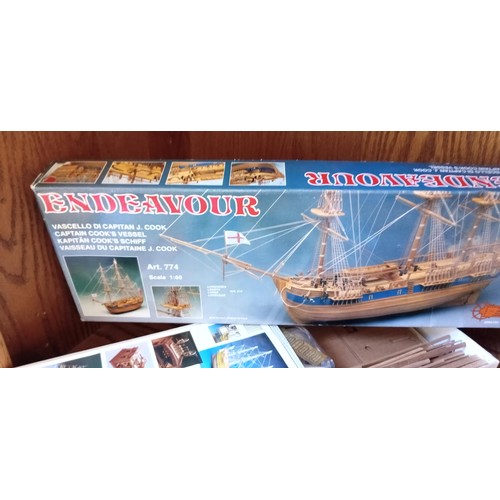 105 - Endeavour Captain Cook's vessel model scale 1:60