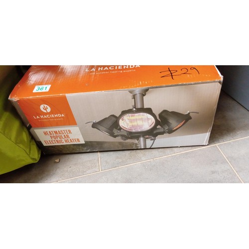 361 - Heat master popular electric outdoor heating system