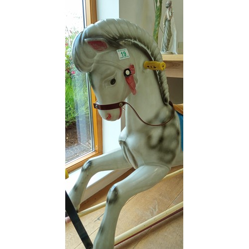 19 - Vintage rocking horse