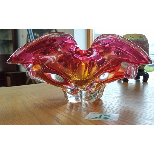 32 - Chribska Hospodka designed glass bowl