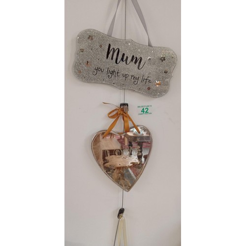 42 - Selection of small, themed hanging mirrors