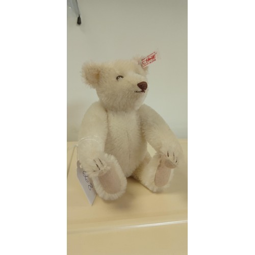 103 - Steiff articulated teddy bear with ball