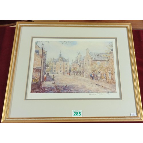 285 - Signed Howard Butterworth framed print