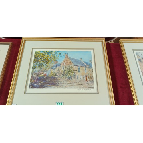 289 - Signed Howard Butterworth framed print