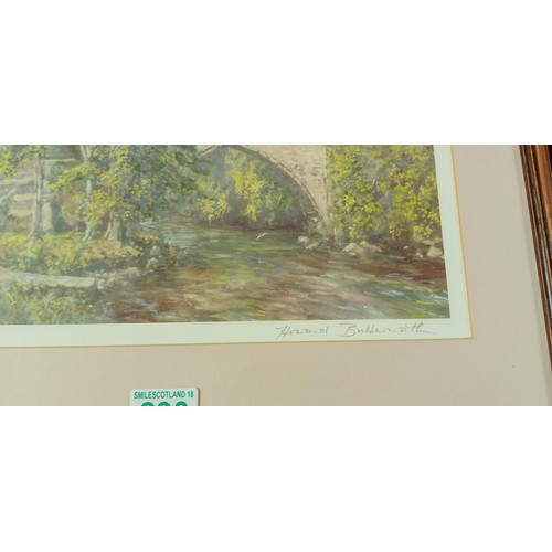 290 - Signed Howard Butterworth framed print