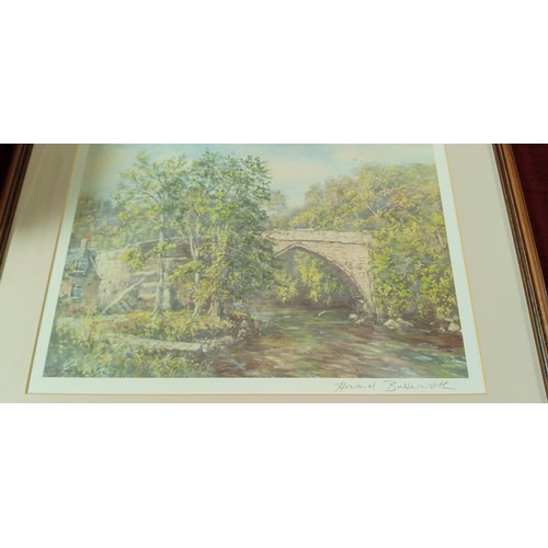 290 - Signed Howard Butterworth framed print