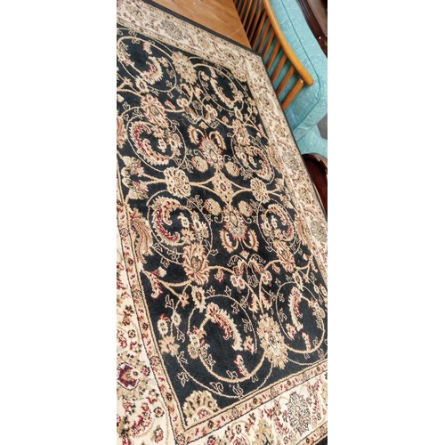 297 - Vintage rug measures 172cm x 120cm approx.