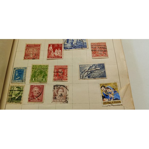 14 - Vintage The Pelham Stamp collectors album with first day covers with various stamps from around the ... 