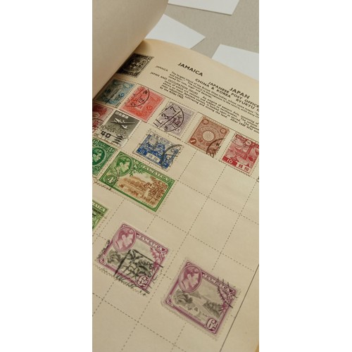 14 - Vintage The Pelham Stamp collectors album with first day covers with various stamps from around the ... 