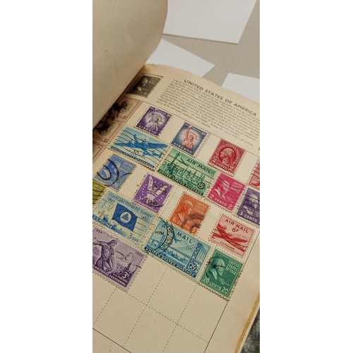 14 - Vintage The Pelham Stamp collectors album with first day covers with various stamps from around the ... 