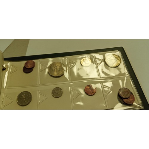 15 - Vintage Collecta C Two coin album with some coins