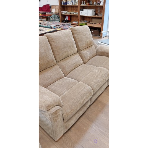 312 - 3-seater sofa matching lot 311