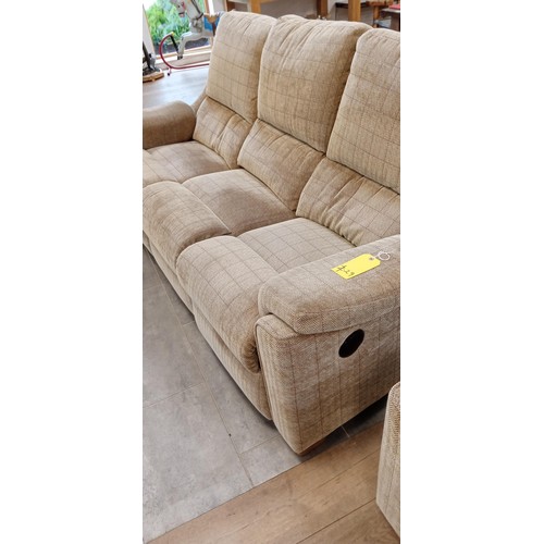 311 - 3-seater sofa with reclining ends