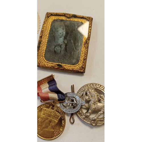 28 - Selection of medals, badges, church tokens and more