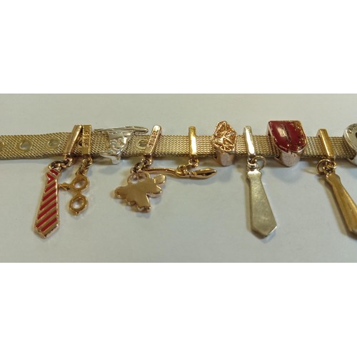 69 - 'Harry Potter/ charm bracelet made by Wbet official wizarding