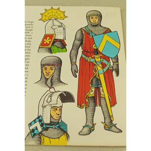 290 - Heraldry and Armour.  A small selection of books including 