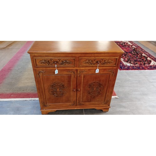 517 - Small ornate side board