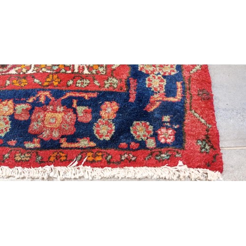 523 - Believed Kurdi Persian antique rug measures 242cm x 126cm approx.