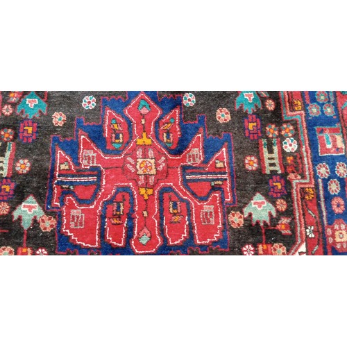 523 - Believed Kurdi Persian antique rug measures 242cm x 126cm approx.