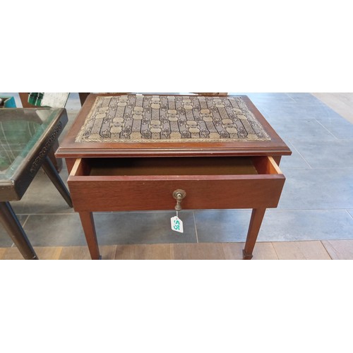 535 - Cushioned drawer stool